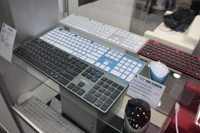 cebit 2016 lian li km-01 kit clavier souris aluminium