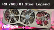 ASRock RX 7600 XT Steel Legend : une lgende est-elle ne ?