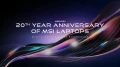 MSI fte les vingt ans de son premier ordinateur portable