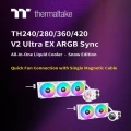 Thermaltake TH V2 Ultra EX, plus de RGB, moins de cbles et maintenant en blanc