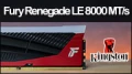 Test mmoire Kingston Fury Renegade DDR5 RGB Limited Edition 2 x 24 Go 8000 MT/s c36