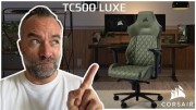 TC500 LUXE : la chaise gamer haut de gamme par CORSAIR