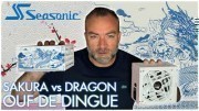 Seasonic Dragon vs Sakura, duel de design au sommet !