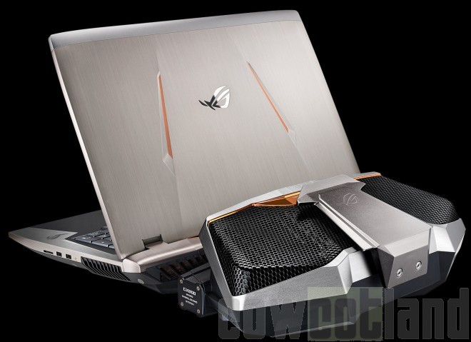 ASUS ROG GX800 : Portable Gamer avec watercooling overclocking contre 6990  €, toutes les infos