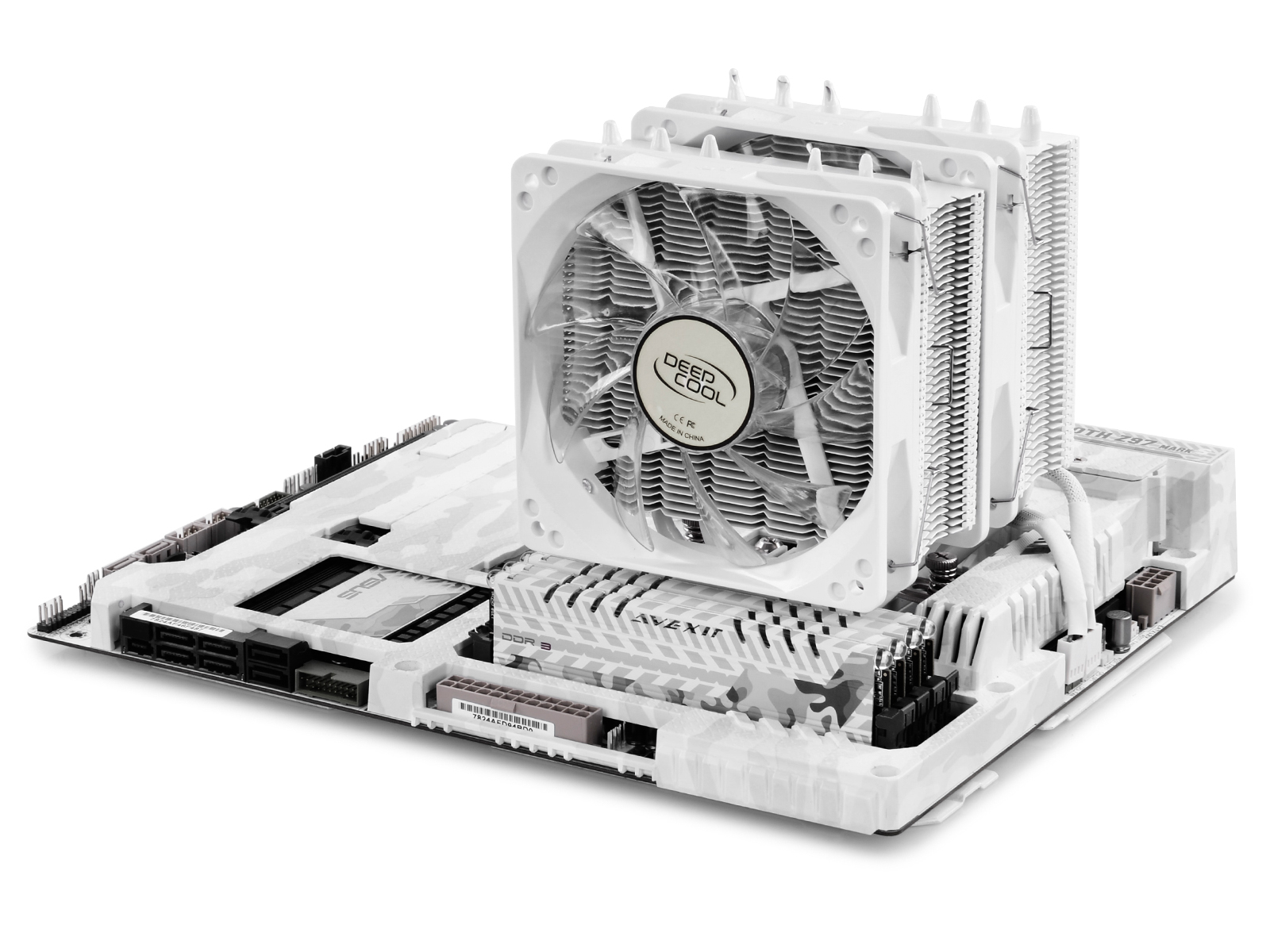 Пк свободный. Deepcool NEPTWIN. Deepcool NEPTWIN White. Кулер Deepcool White. Кулер для процессора Deepcool NEPTWIN.