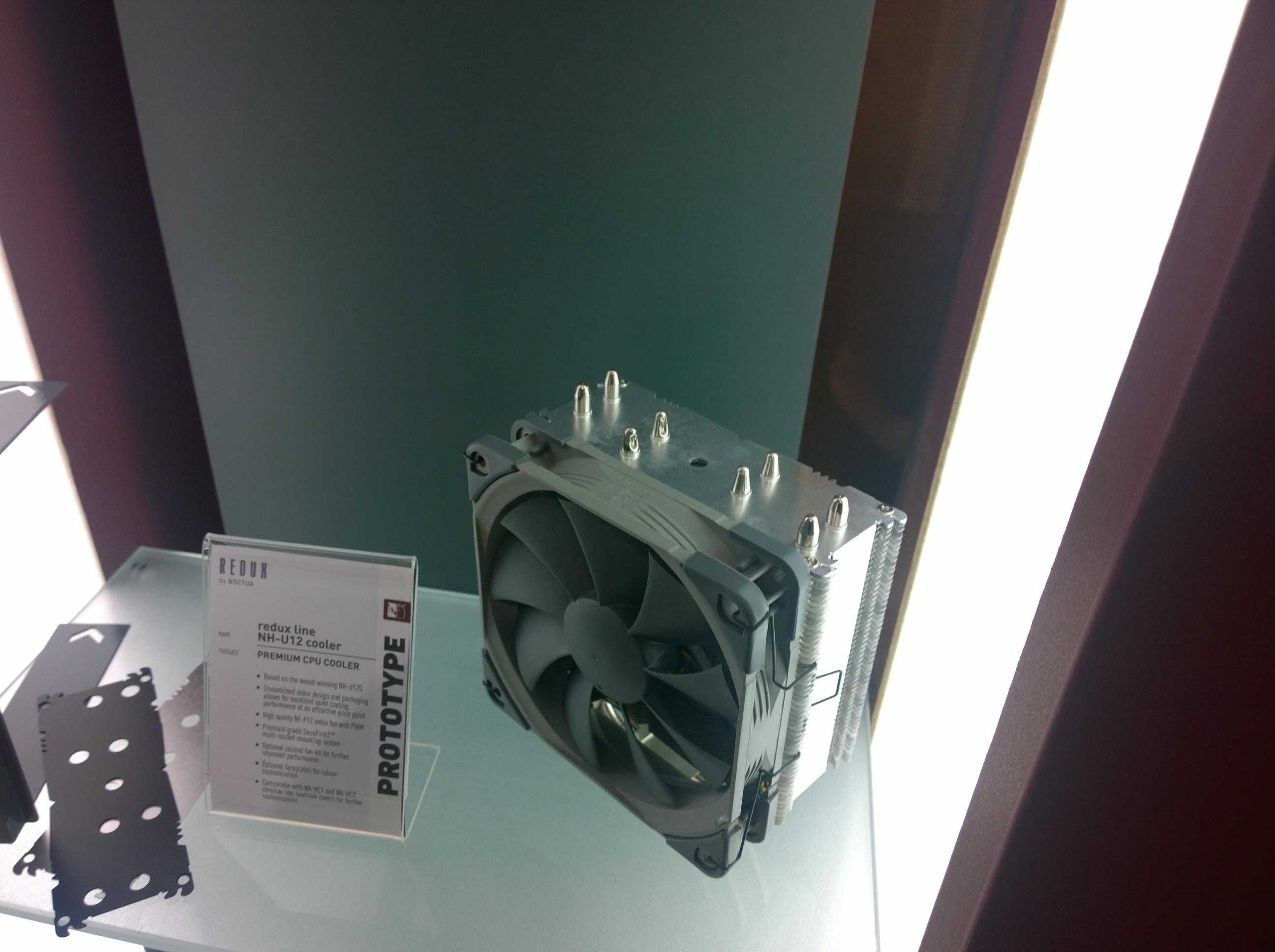 Noctua, des ventilateurs/radiateurs Chromax au Computex !