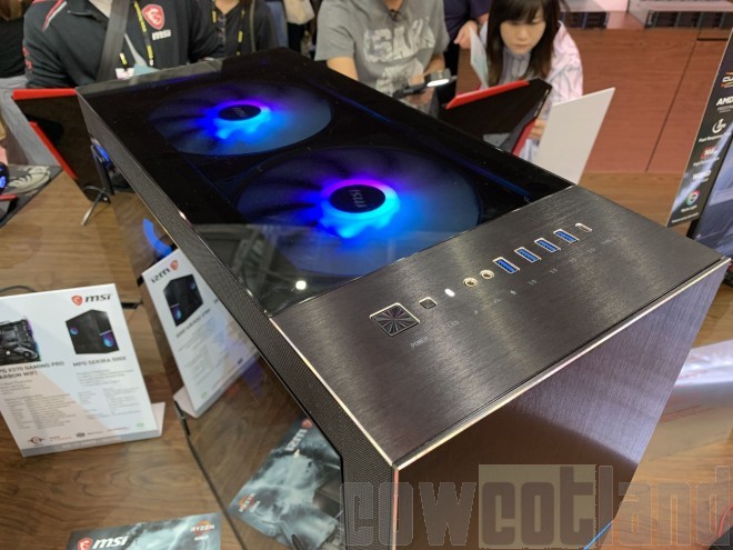 COMPUTEX 2019 : MSI se lance dans le boitier Gaming avec le SEKIRA 500X