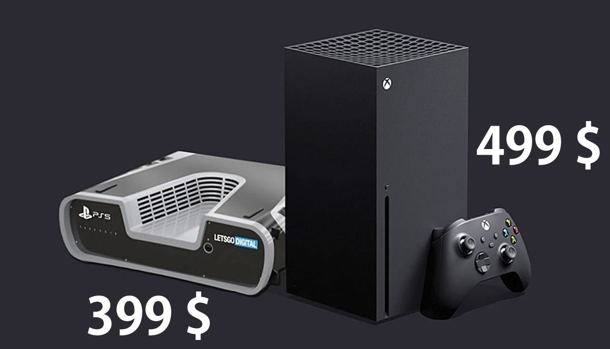La PS5 de SONY pourrait bien être moins chère que la Xbox X de Microsoft