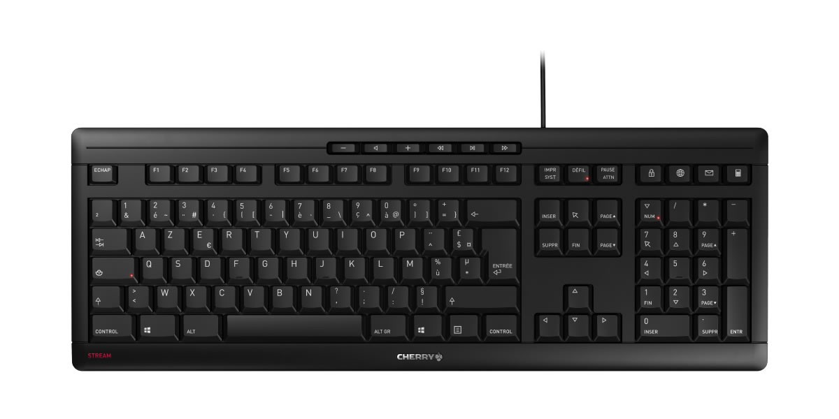 CHERRY dévoile le STREAM KEYBOARD, un nouveau clavier abordable