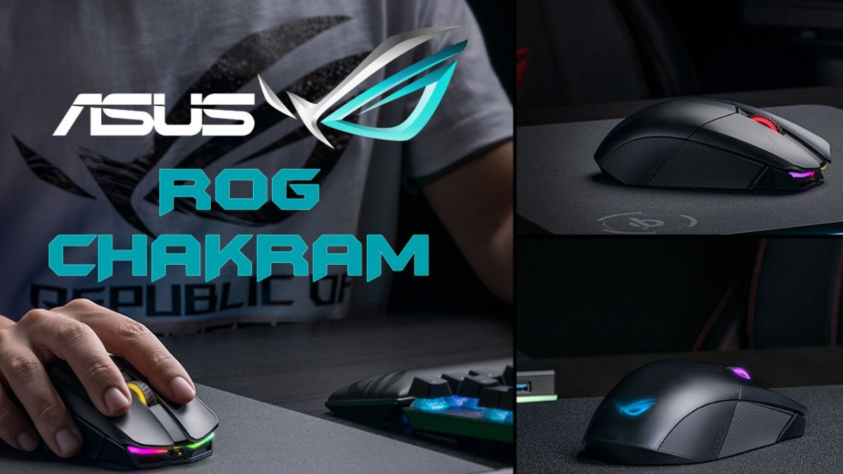 Test : souris ASUS ROG Chakram, une souris gamer à joystick ?