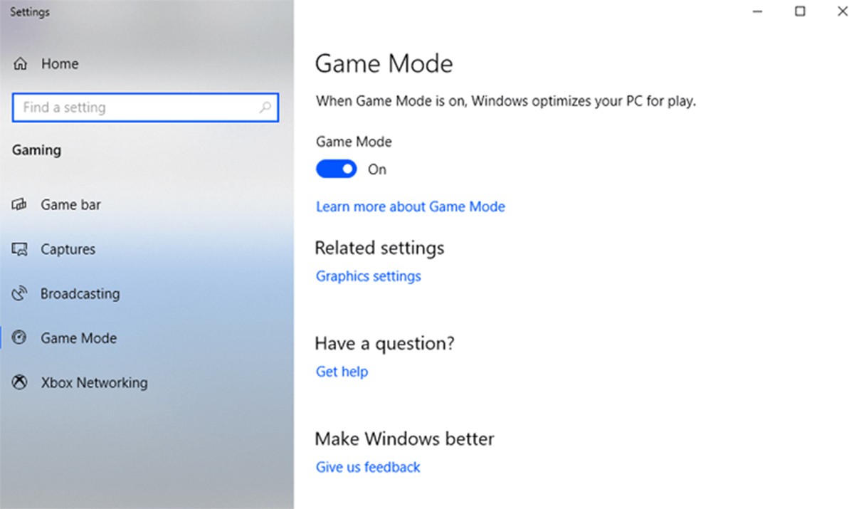 Le Game Mode de Windows 10 entrainerait des ralentissements et des freezes