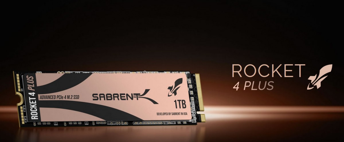 Sabrent Rocket 4 Plus : Le SSD NVMe le plus rapide du monde, 7000 Mo/sec en lecture et 6850 Mo/sec en écriture, bye bye Samsung