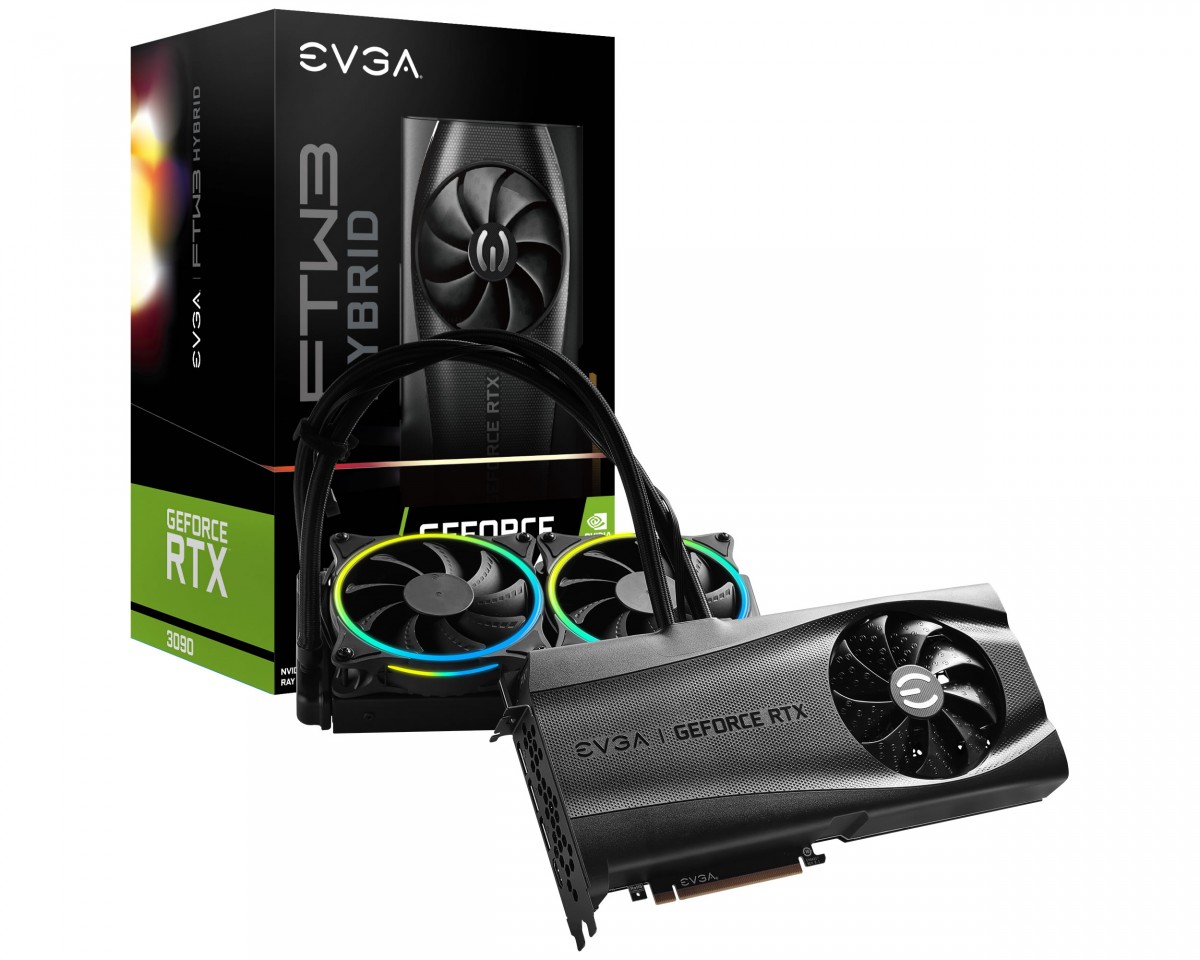 Pas moins de huit cartes RTX 3080 et 3090 en HYDRO COPPER et HYBRID chez EVGA