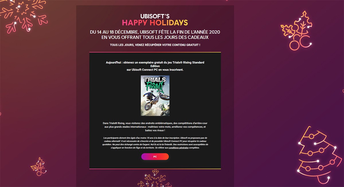 Bon Plan : Ubisoft's Happy Holidays 2