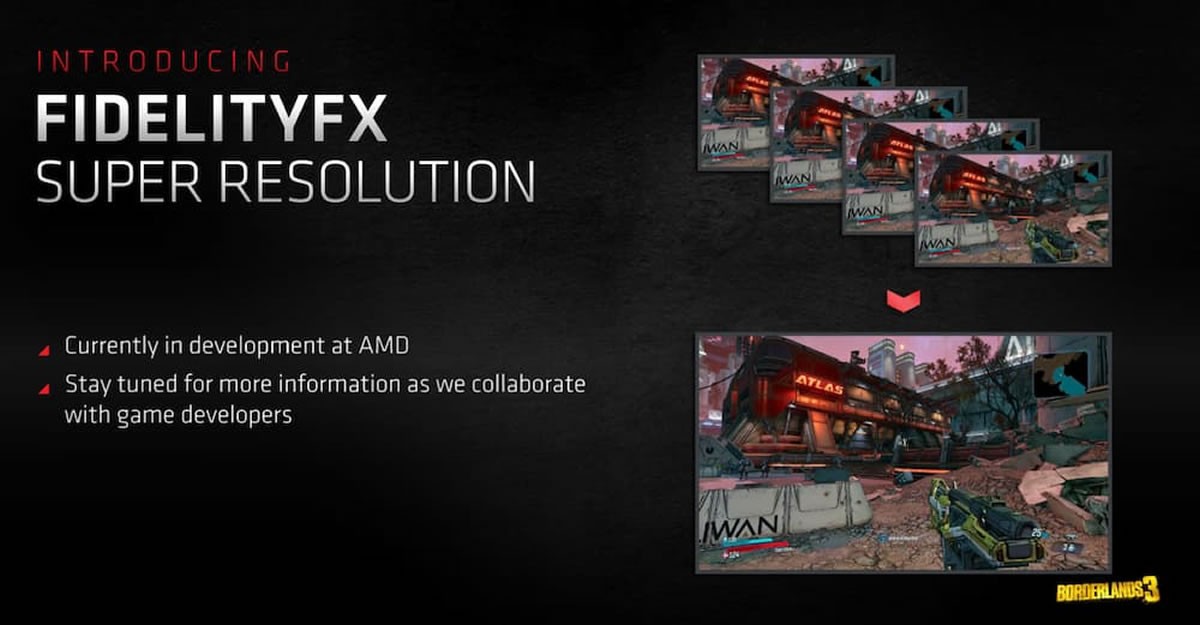 Le futur FidelityFX Super Resolution d'AMD était en fait le Gaming Super Resolution