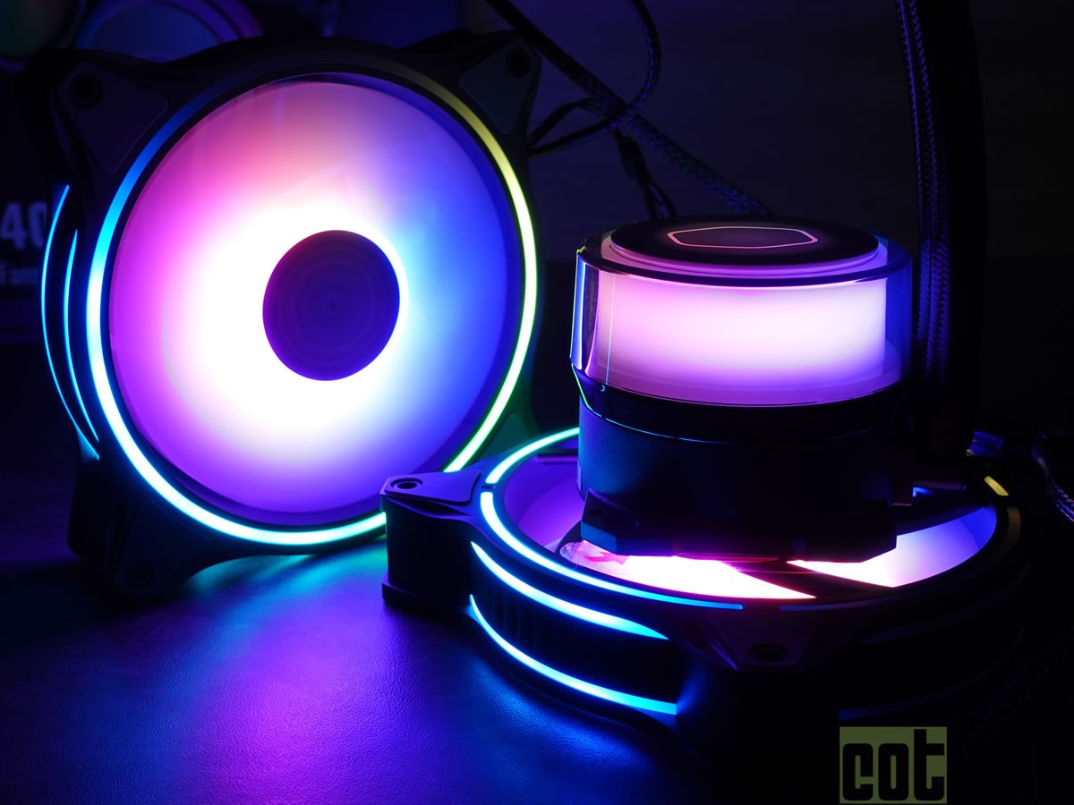 [Cowcotland] Test watercooling AIO Cooler Master MasterLiquid ML240 Illusion, un éclairage RGB envoûtant