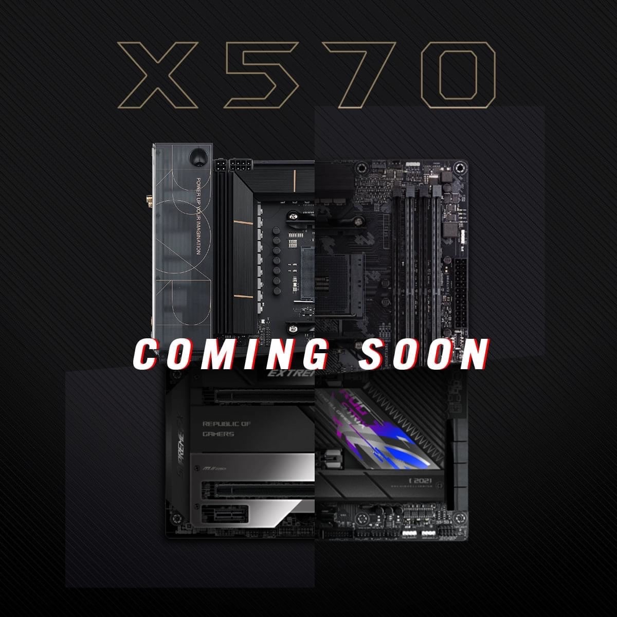 Premier Teasing pour les futures cartes mères X570S d'ASUS