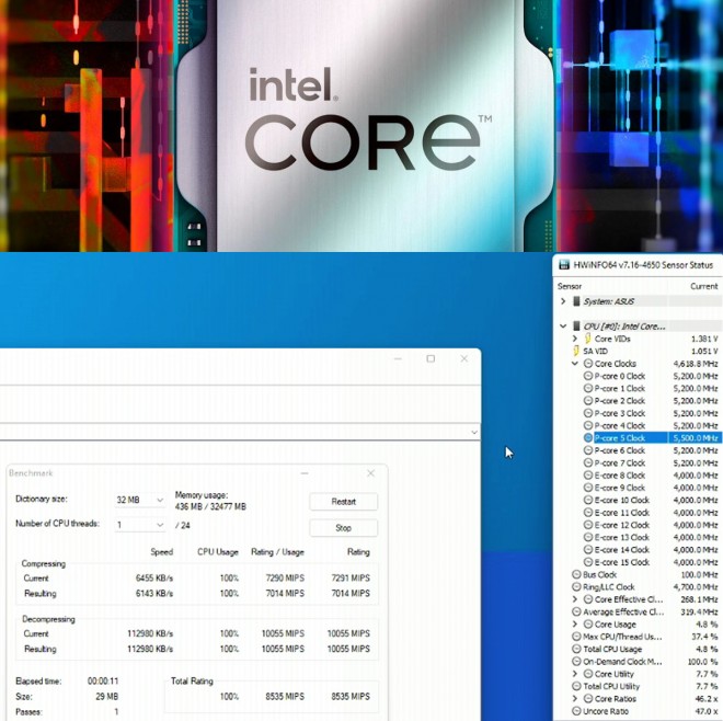 CPU Intel Core-i9-12900KS special-edition 5200-mhz 5500-mhz
