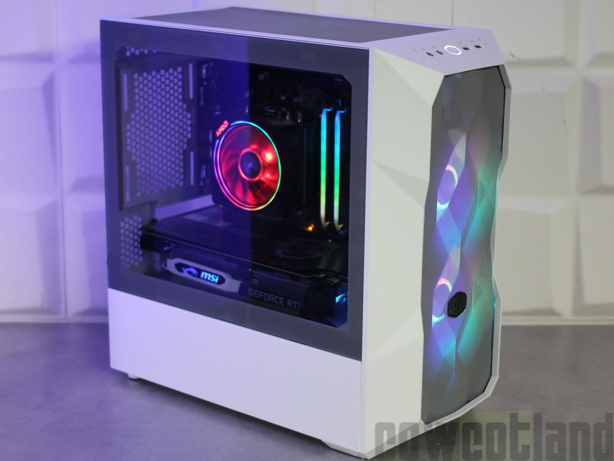 [Cowcotland] Test boitier Cooler Master TD300 Mesh : Du Micro-ATX comme on aime