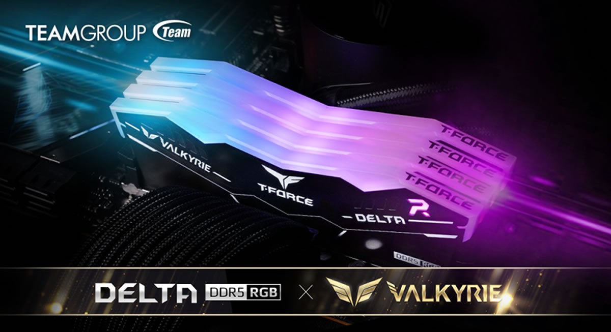 BIOSTAR invite sa gamme VALKYRIE chez TEAMGROUP avec des kits DDR5