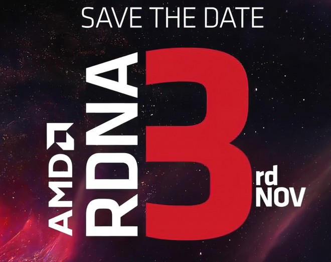 AMD annoncera ses nouvelles cartes graphiques RDNA3 le 3 novembre prochain à 22 h