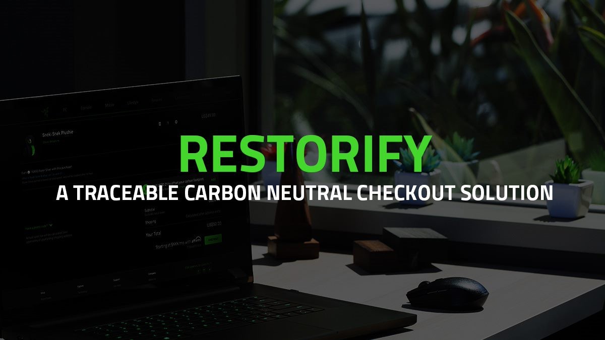 Razer Restorify, une solution de traçabilité carbone pour les entreprises et consommateurs