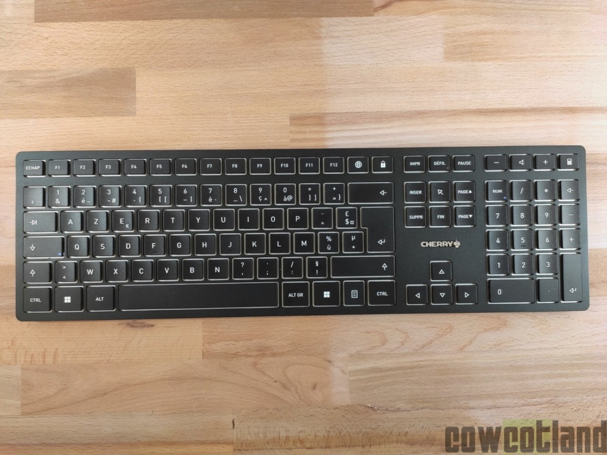 Test clavier Cherry KW 9100 Slim : un très juste rapport qualité/prix !