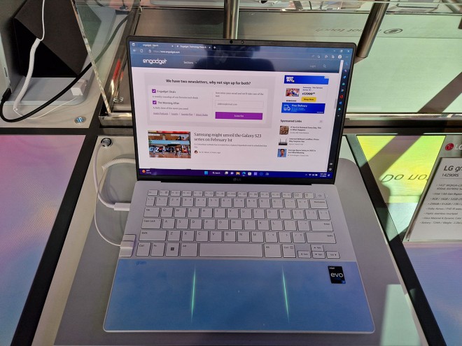 CES 2023 : Nouvelle série de Laptop chez LG  Gram Style