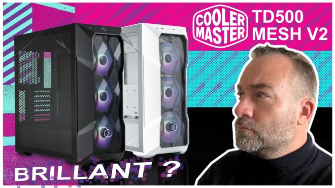 Masterbox TD500 MESH V2 : Un boitier encore mieux par COOLER MASTER ?