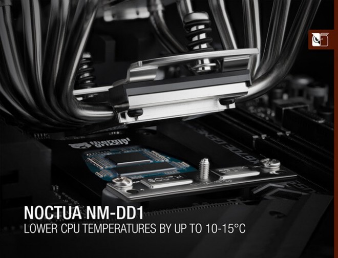 Noctua présente le kit NM-DD1 direct die pour les processeurs AMD AM5 délidés