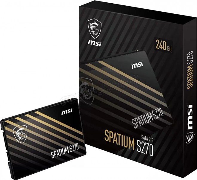240 Go de SSD SATA MSI à 18.90 euros et 1 To à 44.90 euros livré
