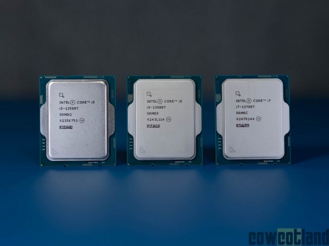 Test processeur Intel 13500T, 13700T et 13900T, la basse consommation avant tout ?