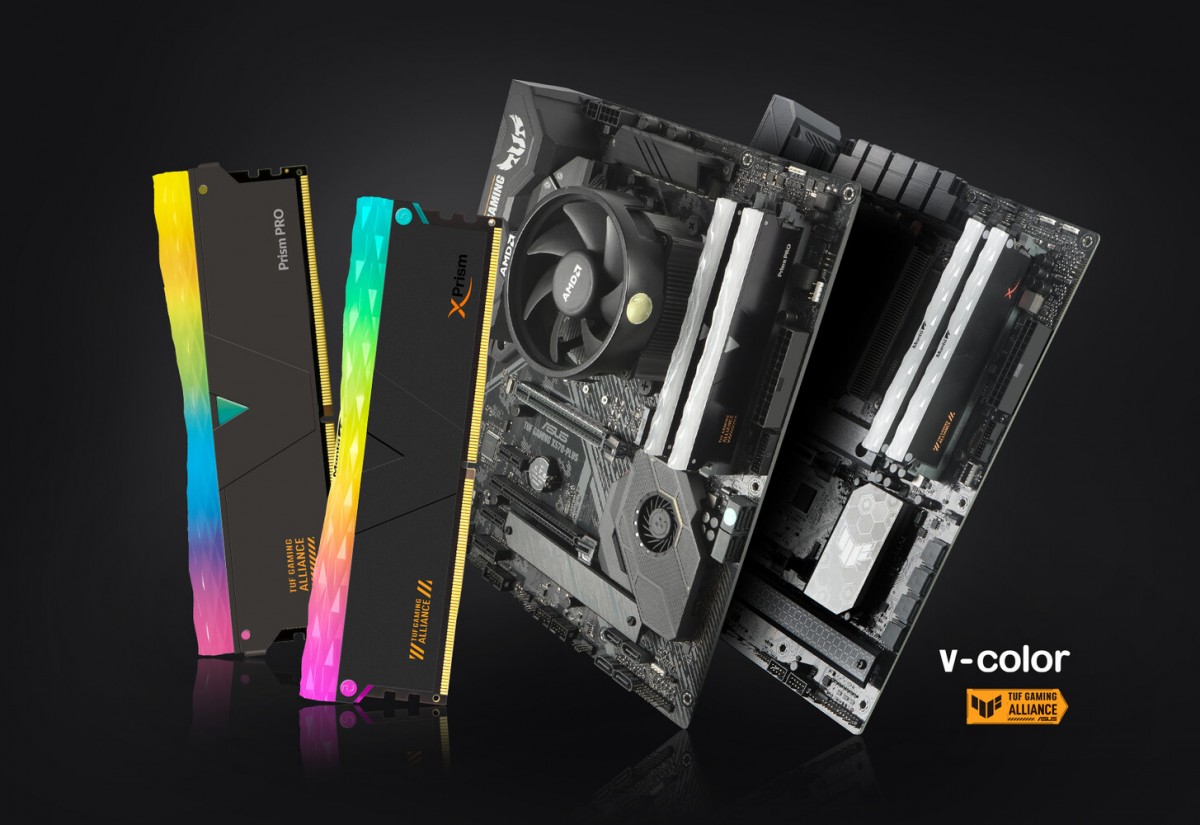 V-Color annonce de la mémoire DDR4 et DDR5 TUF Gaming Alliance