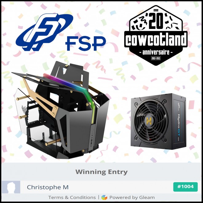 Concours FSP X Cowcotland 20 ans : GG à Christophe M !!!