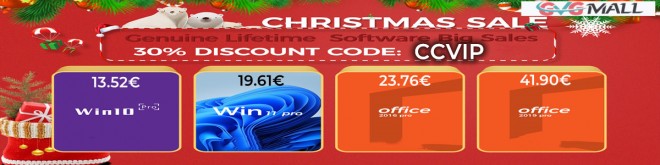 Pour Noël, Windows 10 Pro à 13 euros, Windows 11 Pro à 19 euros