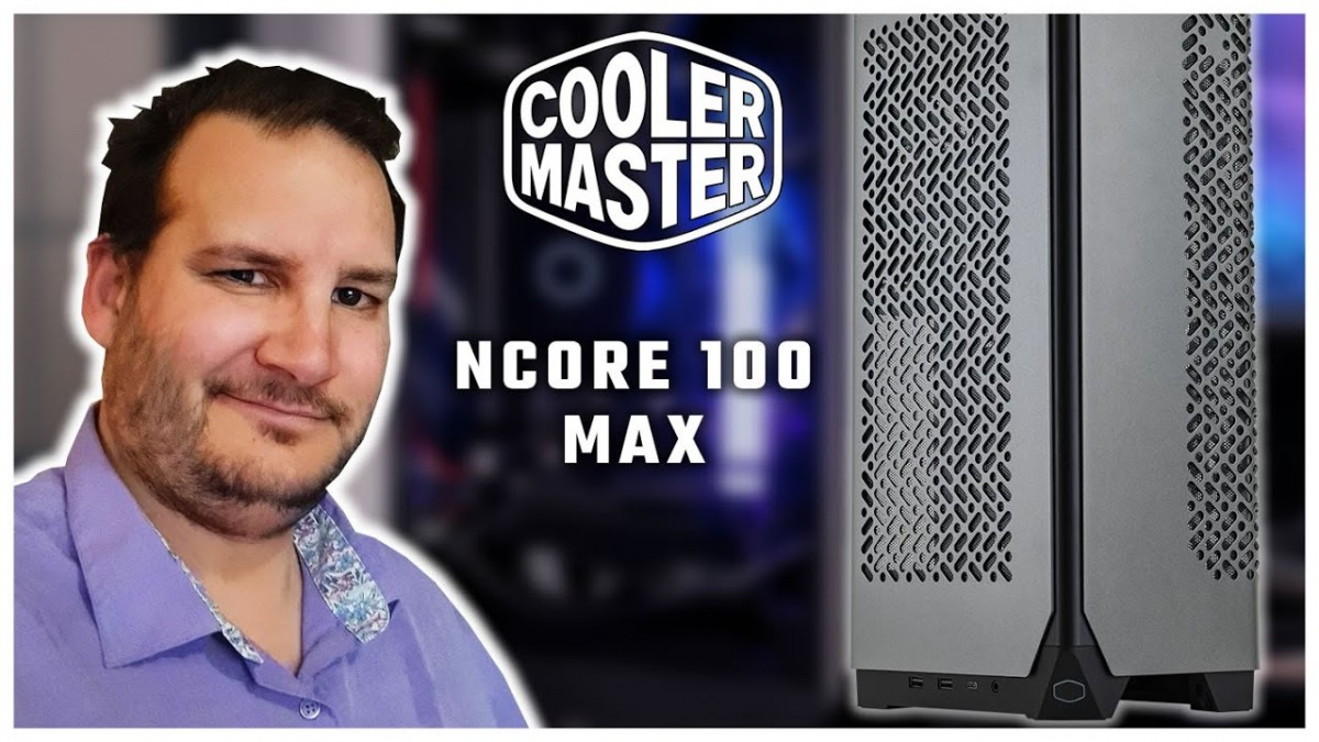 Cooler Master NCORE 100 MAX, un boitier Mini-ITX équipé au look d'enfer !