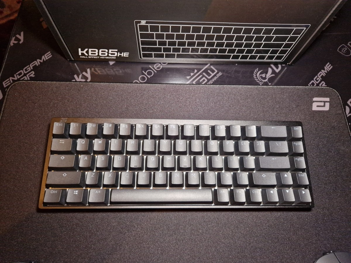 CES 2024 : KB65HE, un clavier avec effet Hall chez Endgame Gear