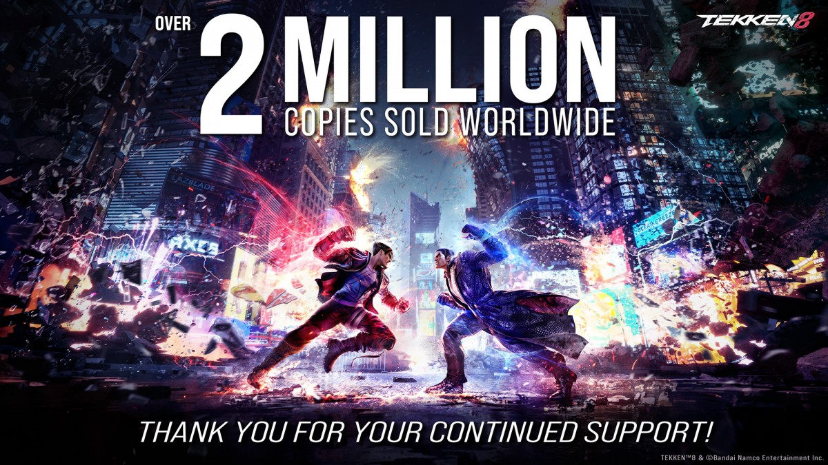Tekken 8 s'est déjà écoulé à 2 millions d'exemplaires !