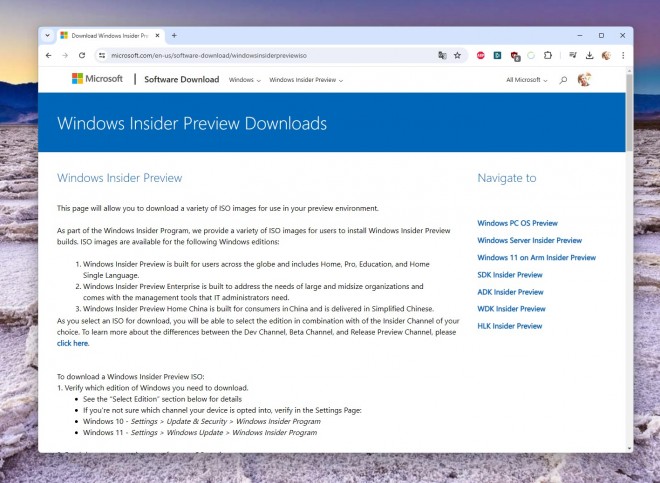 Windows 11 24H2 en Release Preview