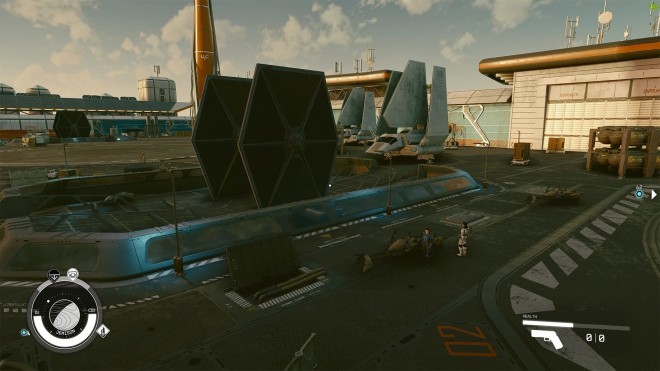 Un mod apporte des vaisseaux Star Wars à Starfield !