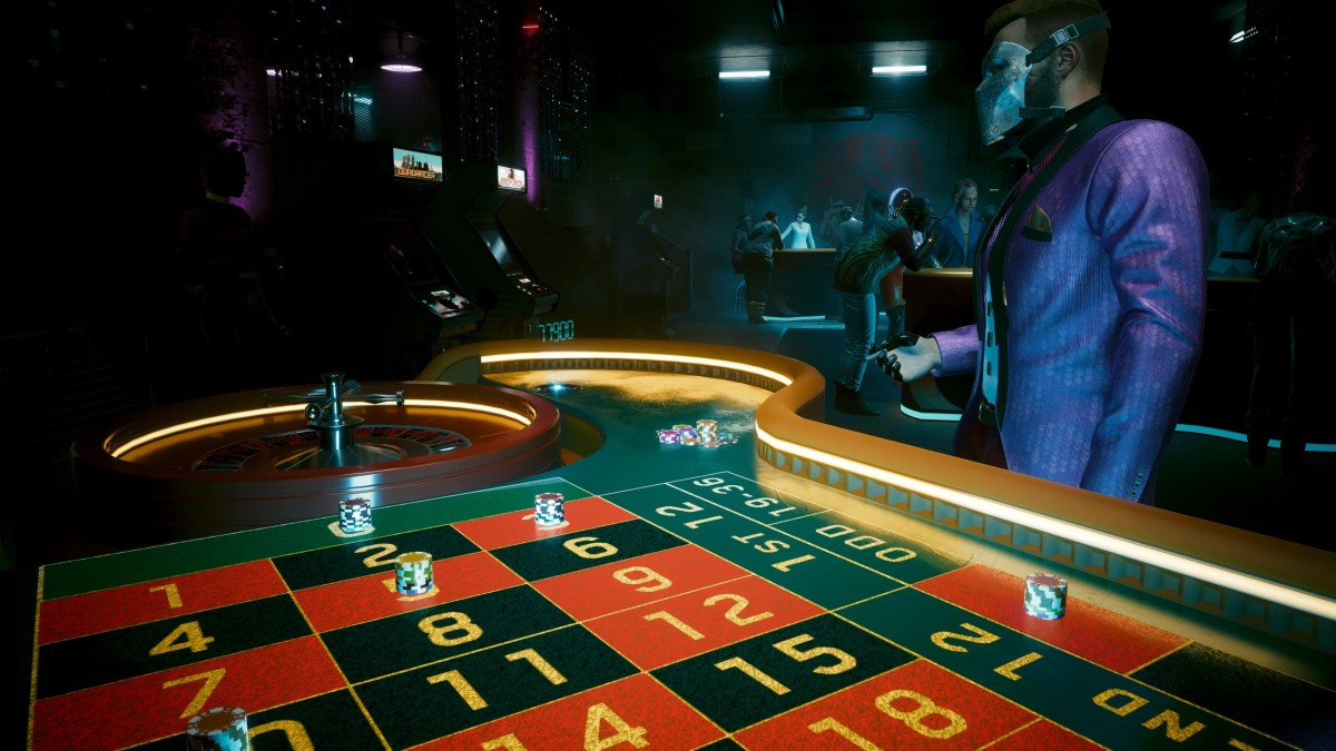 Un mod permet de jouer à la roulette dans Cyberpunk 2077