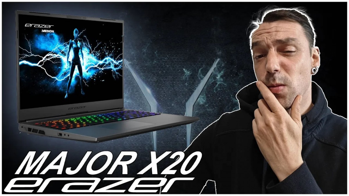 ERAZER MAJOR X20 : un laptop qui décoiffe !