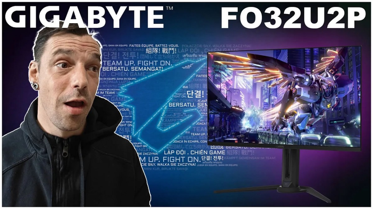 GIGABYTE AORUS FO32U2P : 32 pouces d'OLED en UHD 240 Hz ! Et DP 2.1