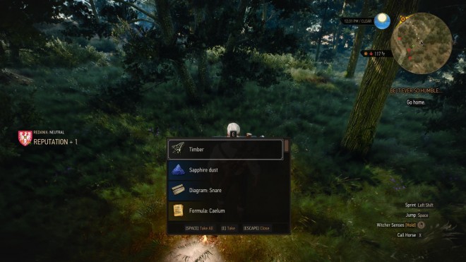 Un mod rétablit le système de réputation dans The Witcher 3