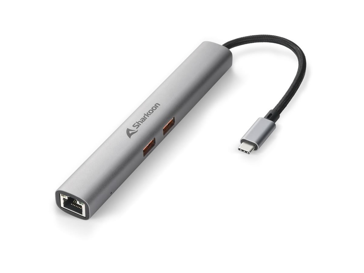 Sharkoon OfficePal Combo Adapter, un bien beau hub USB Type-C