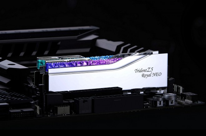 [MAJ] G.SKILL annonce ses barrettes Trident Z5 Royal Neo Series DDR5