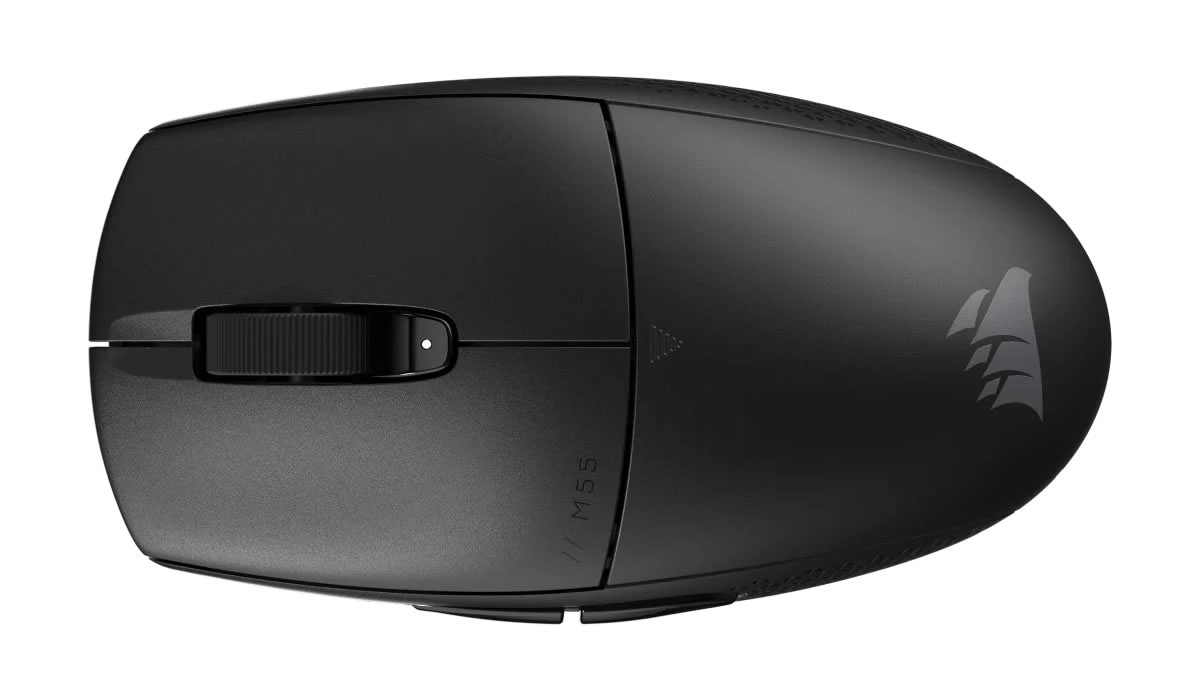 CORSAIR dévoile sa souris M55, abordable qu'elle soit avec ou sans fil