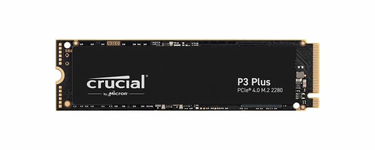 Le Crucial P3 Plus 2 To à moins de 130 U+20AC;, livraison comprise