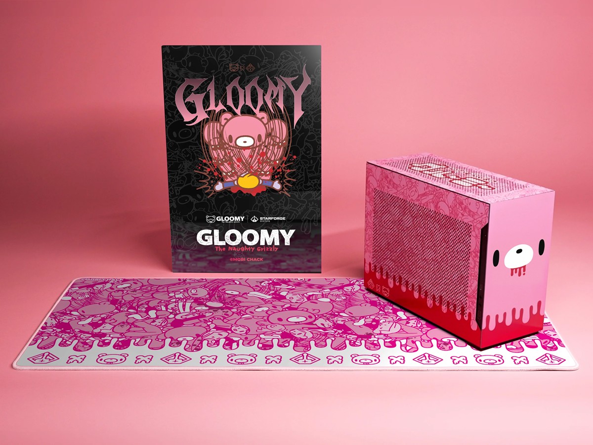 Starforge Systems présente un boitier Gloomy Bear trop choupinou