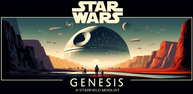 Star Wars Genesis liste les mods Star Wars pour le jeu Starfield